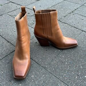 Vince Camuto square toe sojetta booties